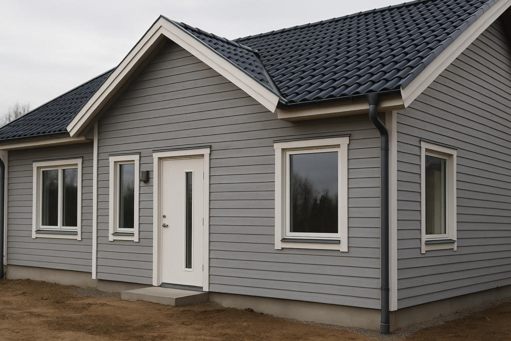Nybyggt hus