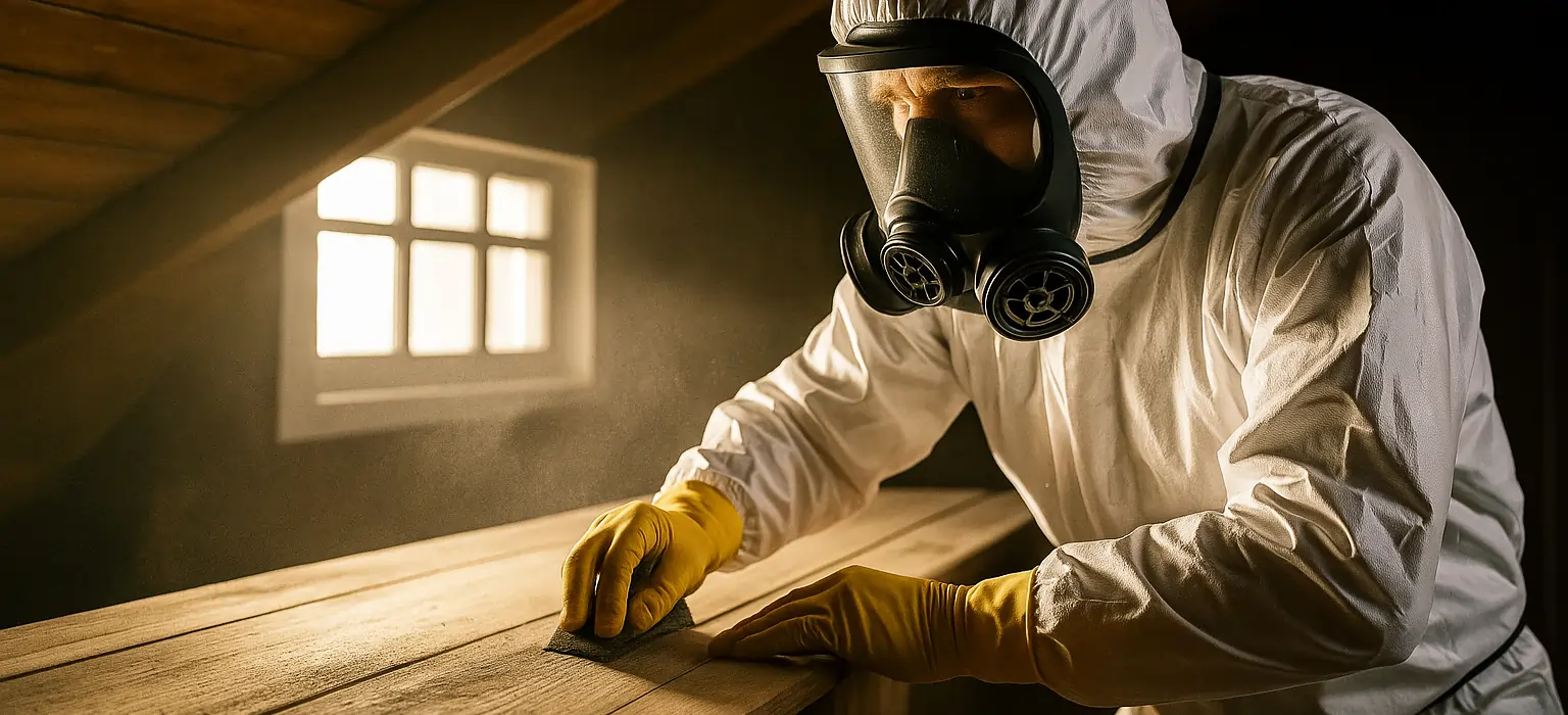 Sanering av mögel i Täby